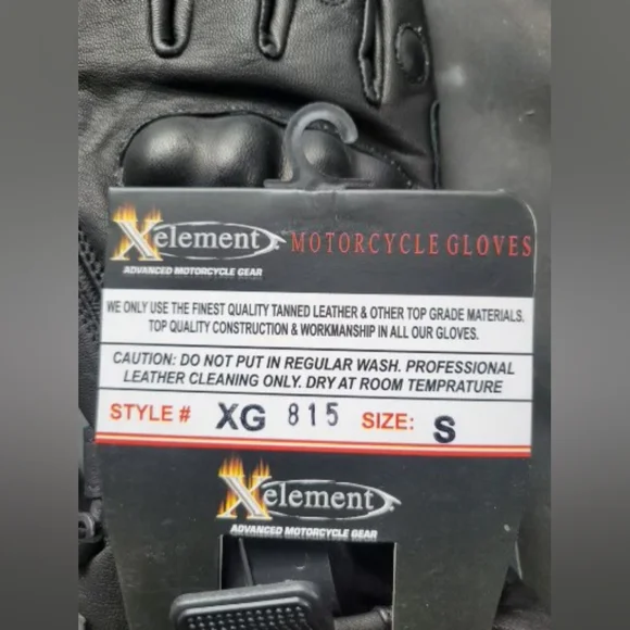 Xelement Motorcycle Glove, Size. S (mens) - Picture 6 of 6